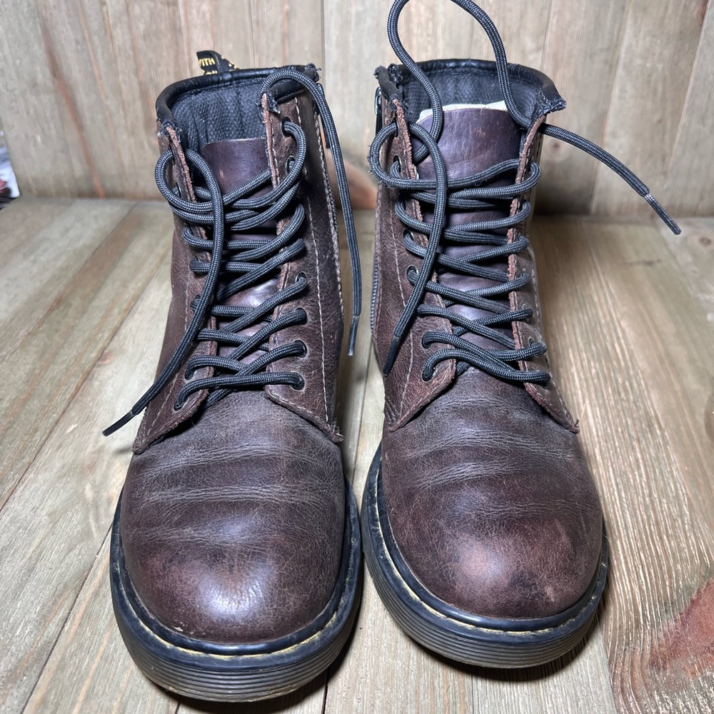Dr. Martens Brown Leather Women’s Boots